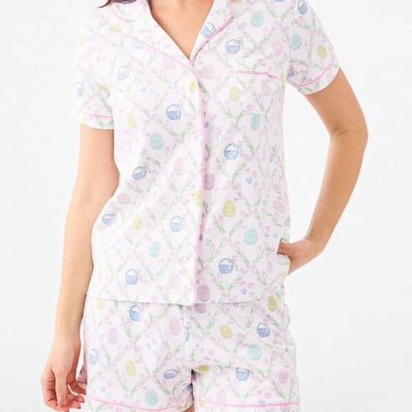 Roller Rabbit Tulip Trellis Pajama Set - Picture 2 of 2